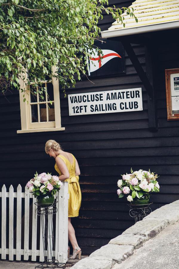 vaucluse 12ft sailing club wedding