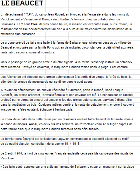 vaucluse 2 aout