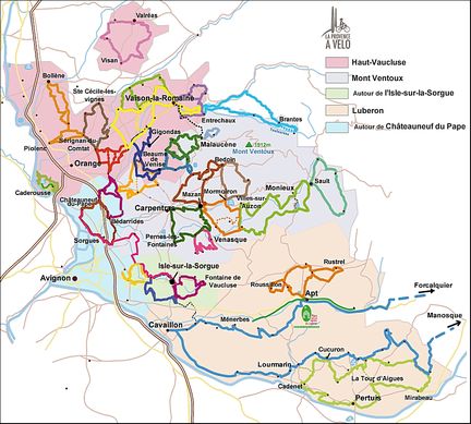 vaucluse a velo