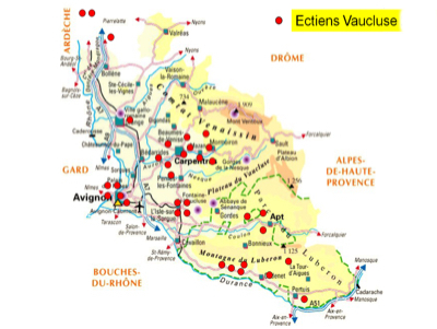 vaucluse activite