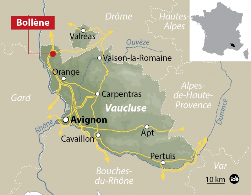 vaucluse bollene