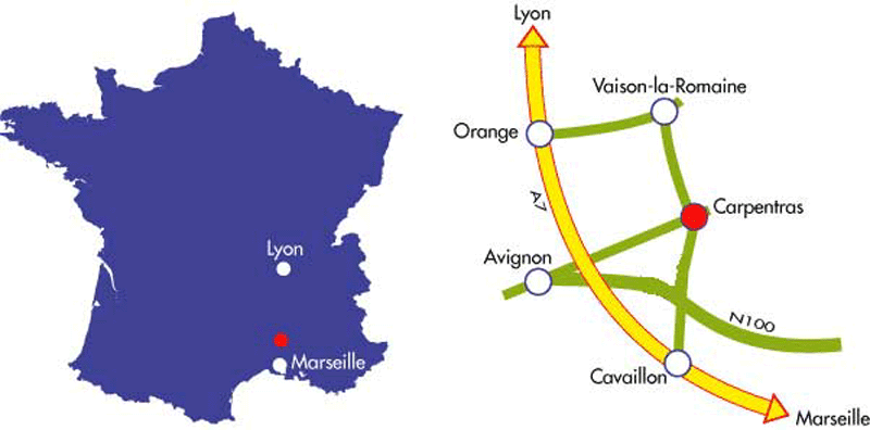 vaucluse carpentras
