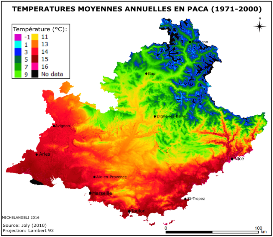 vaucluse climat