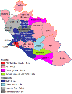 vaucluse conseil departemental