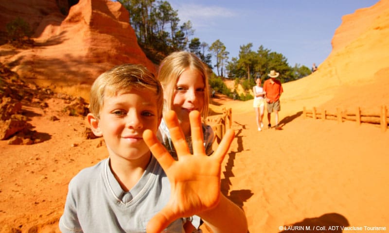 vaucluse en famille