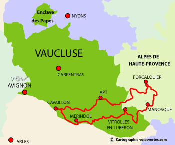 vaucluse et luberon