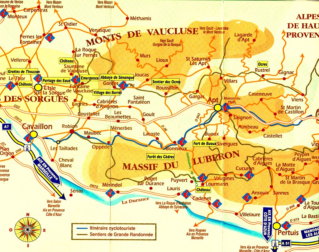 vaucluse et luberon