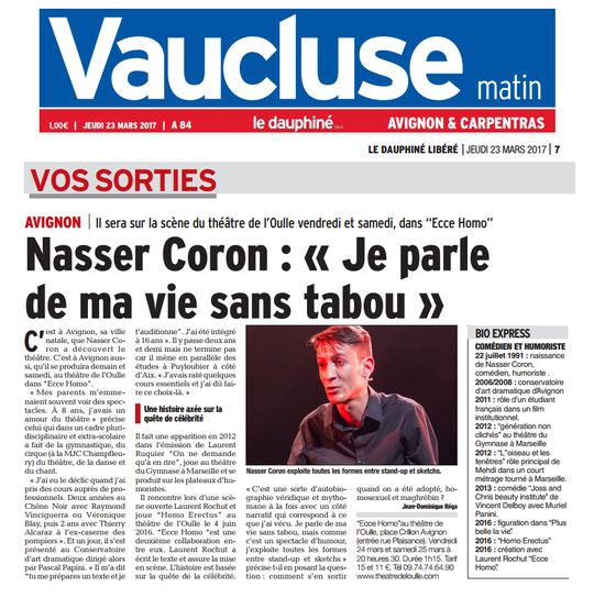 vaucluse journal naissance