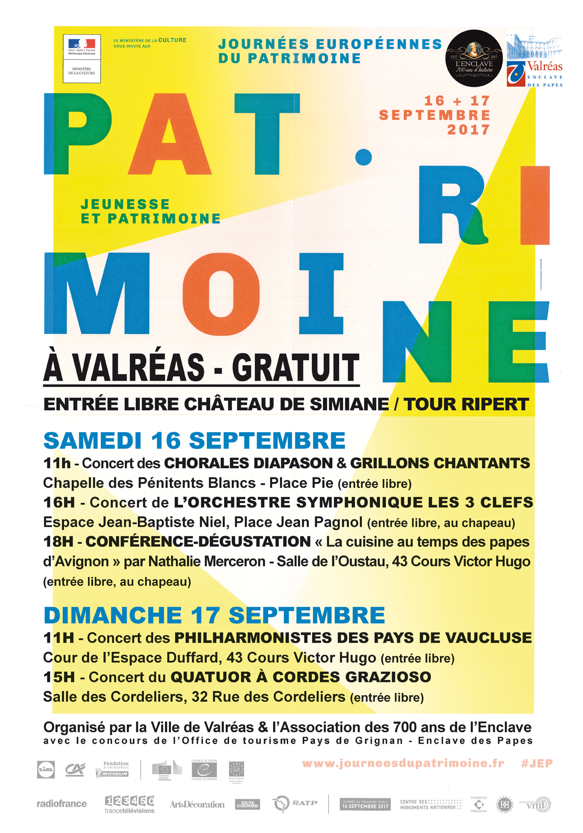 vaucluse journees du patrimoine 2015