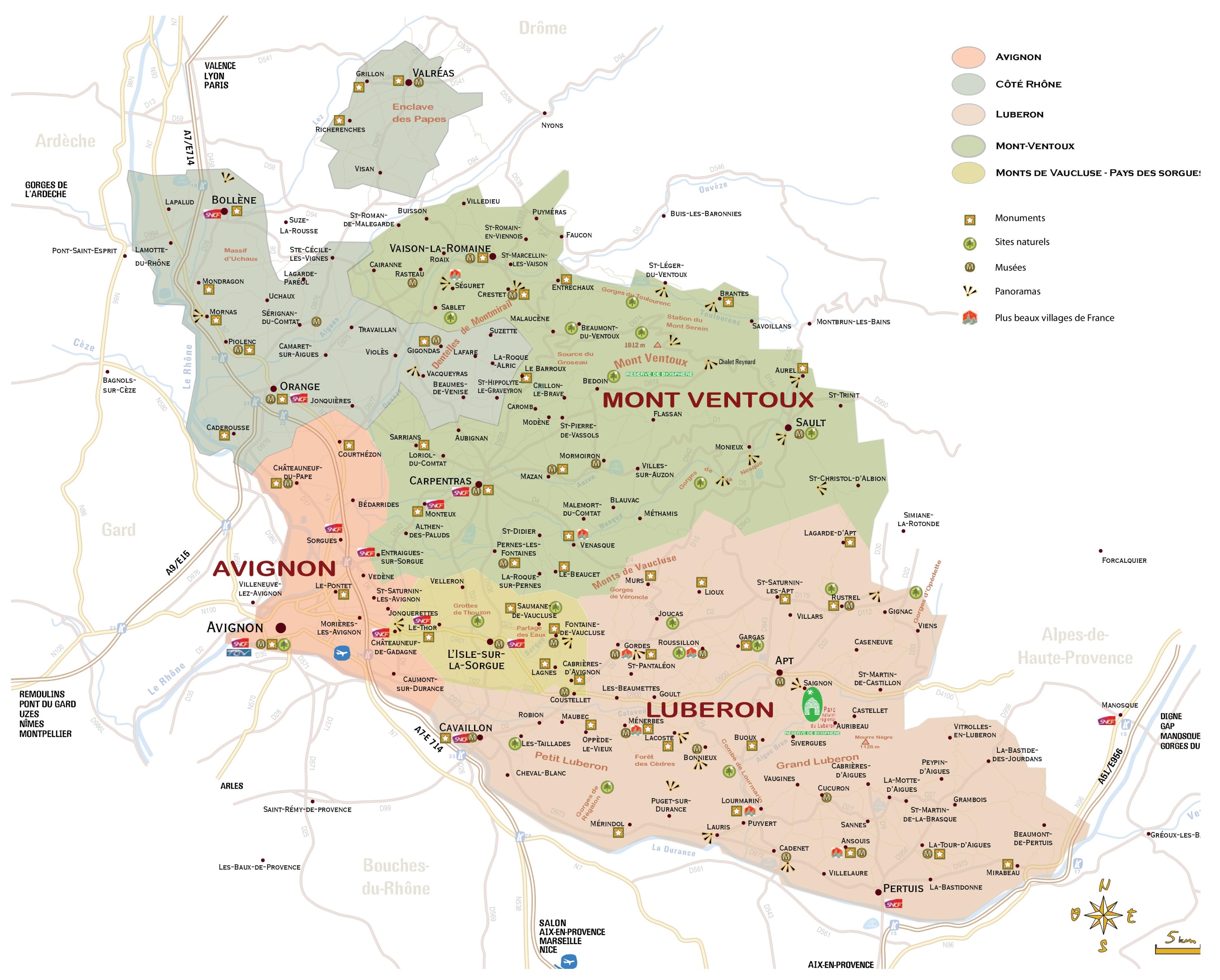 vaucluse maps