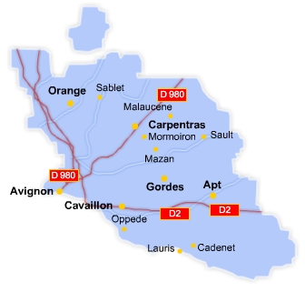 vaucluse maps