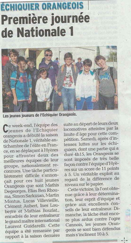 vaucluse matin orange