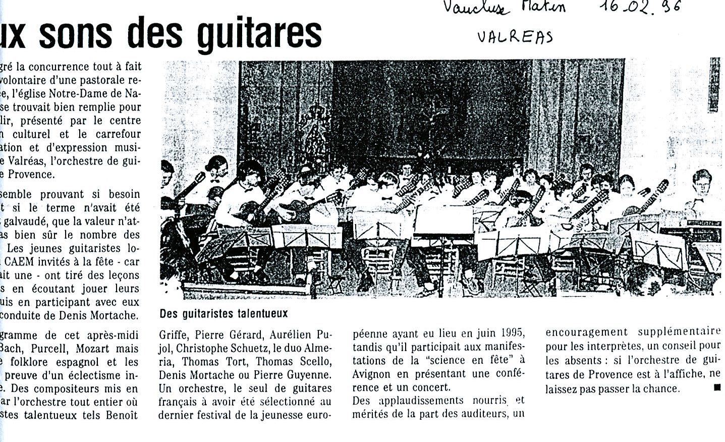 vaucluse matin valreas