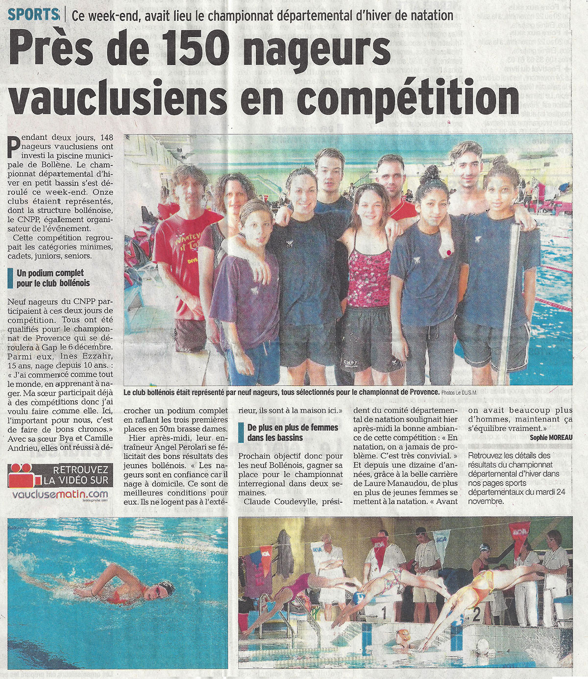 vaucluse natation