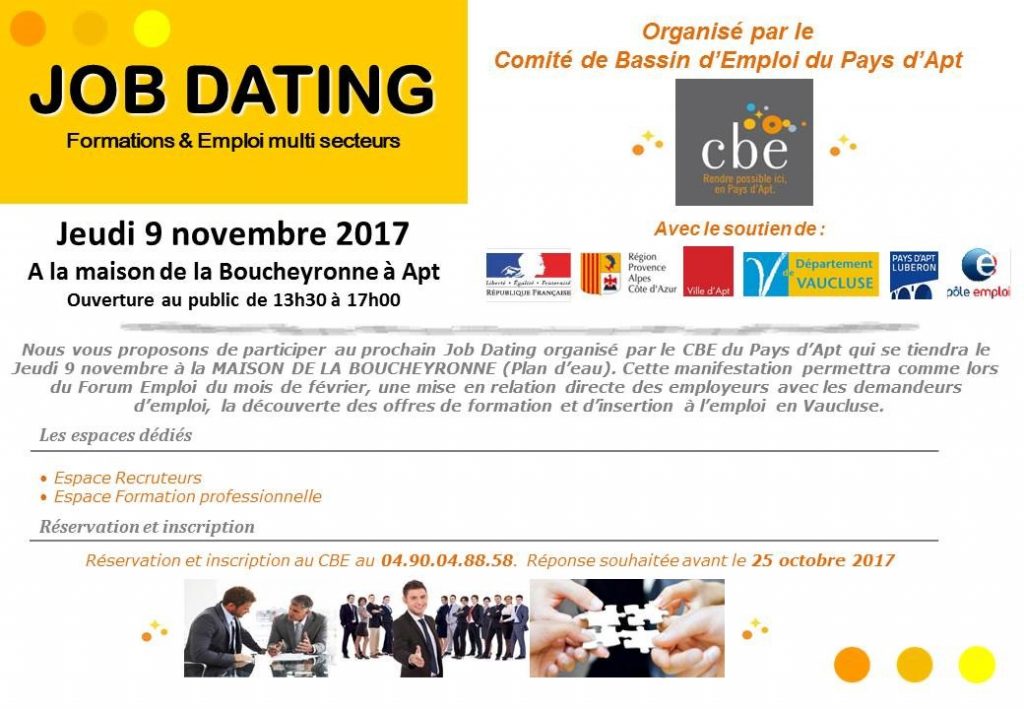 vaucluse offre d'emploi