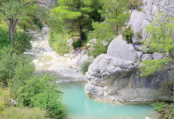 vaucluse ou se baigner