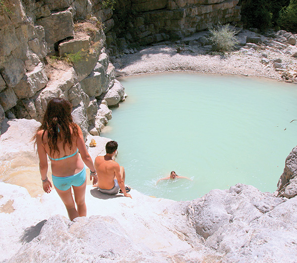 vaucluse ou se baigner