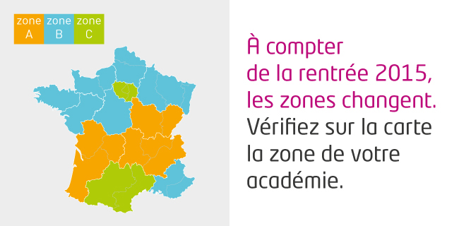vaucluse quelle zone scolaire