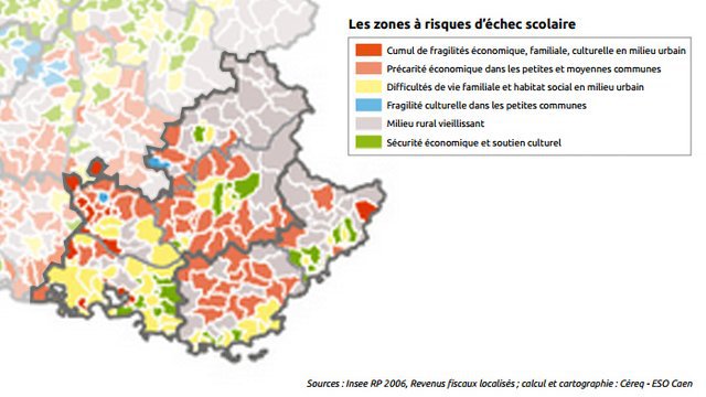vaucluse quelle zone scolaire