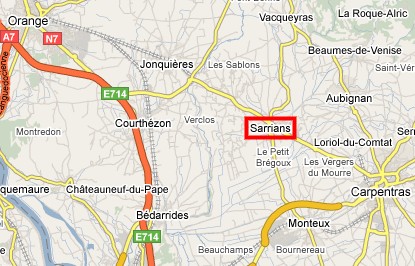 vaucluse sarrians