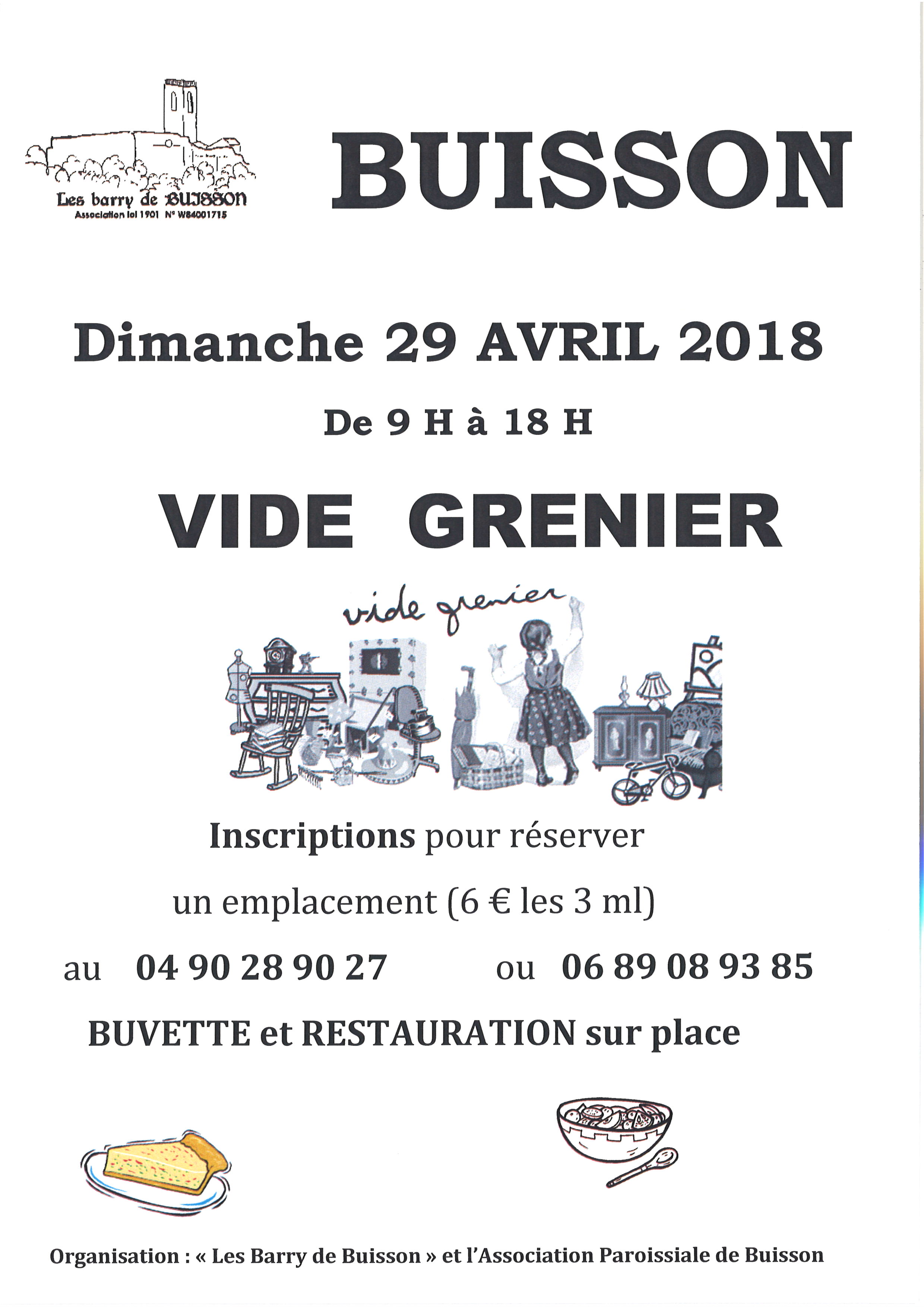 vaucluse vide grenier 2018