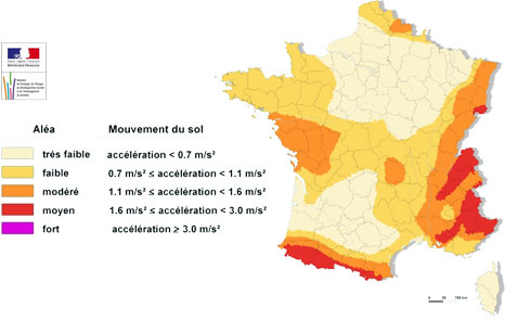 vaucluse zone sismique