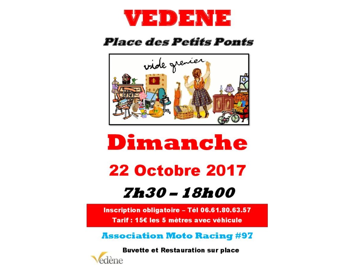 vide grenier vaucluse 6 septembre