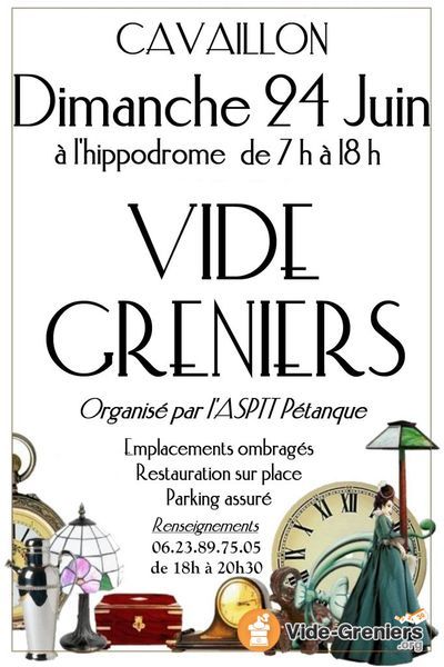 vide grenier vaucluse 7 juin
