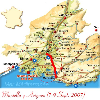 visitar avignon y alrededores